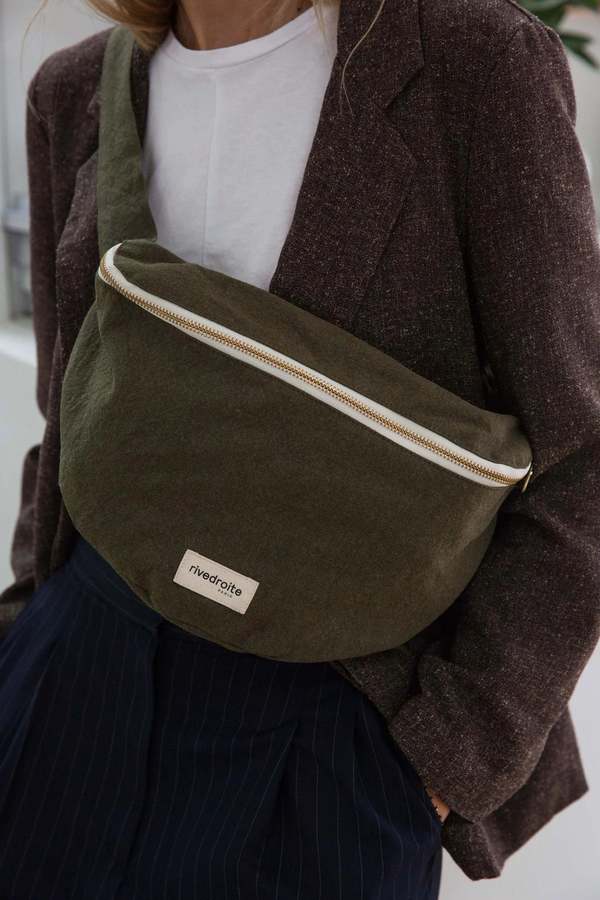 Rivedroite Custine XL Waist Bag Military Green Garmentory