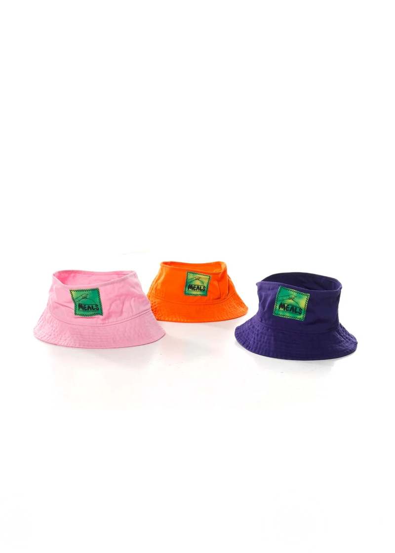 Meals Topless Bucket Hat - Pink Lemonade Meals Topless Bucket Hat - Pink Lemonade