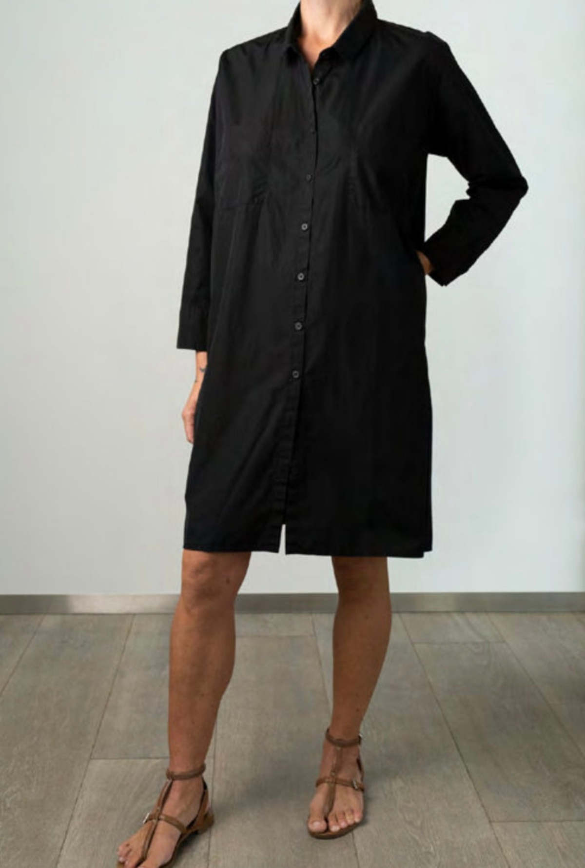 Private Relaxed Cotton Shirt Dress | Garmentory