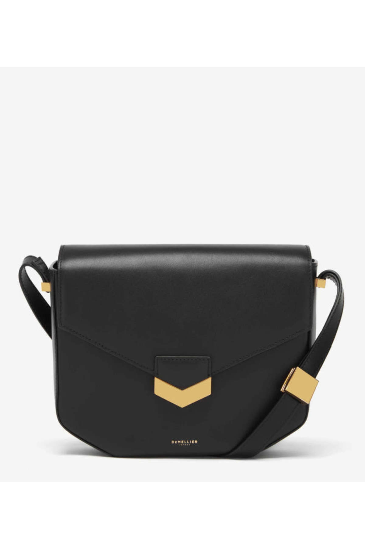 DeMellier London The London bag - Black Smooth Leather | Garmentory