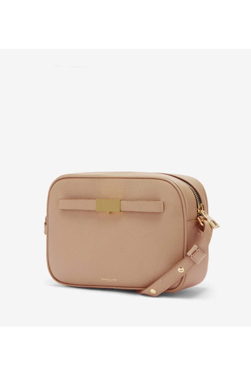 DeMellier London The New York Cross Body bag Light Tan/Grain Leather