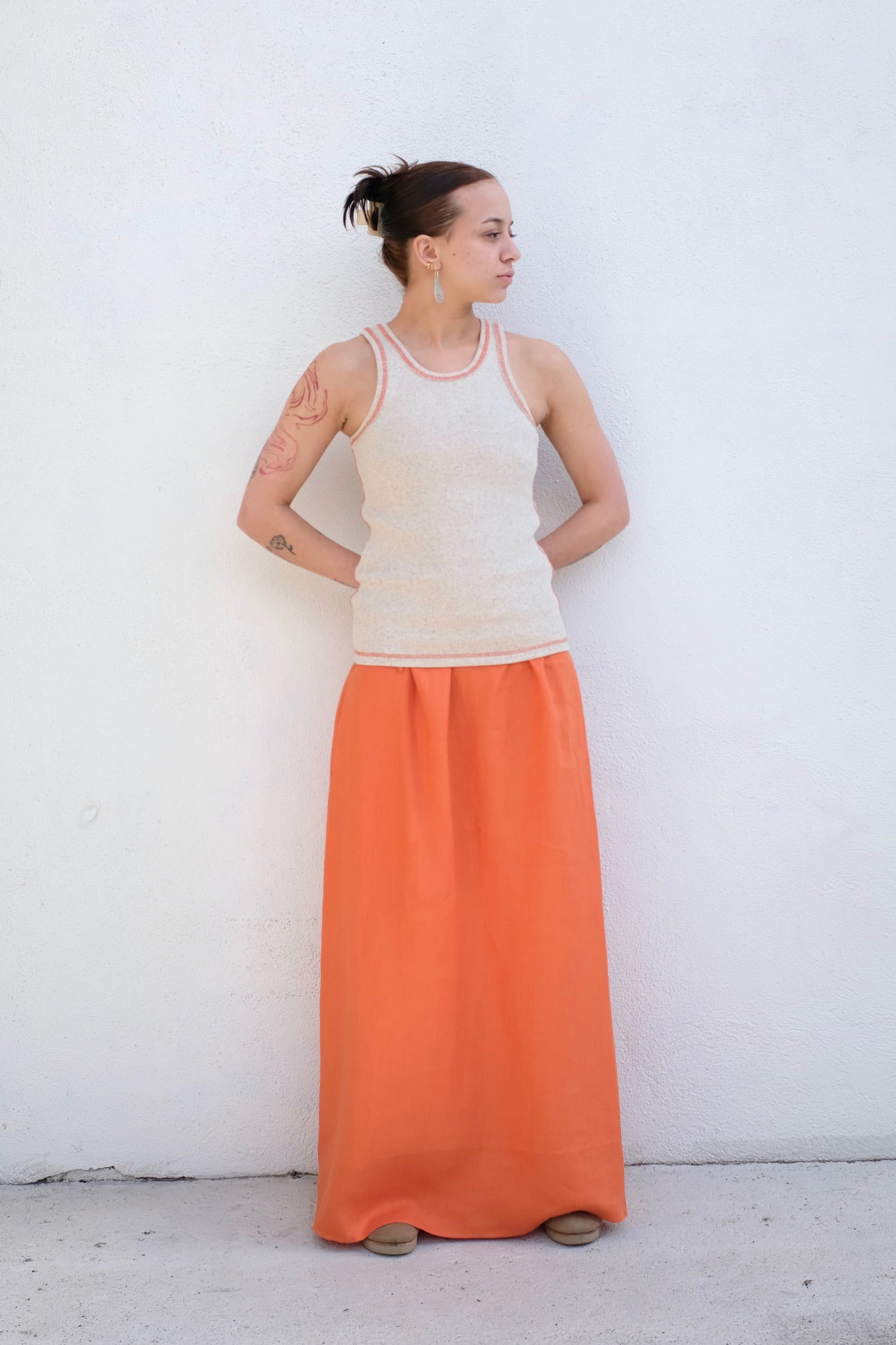 トップス baserange NAPE CROP PULLOVER NAPE TANK Baserange ~ Nape Crop Pullover | MAIMOUN