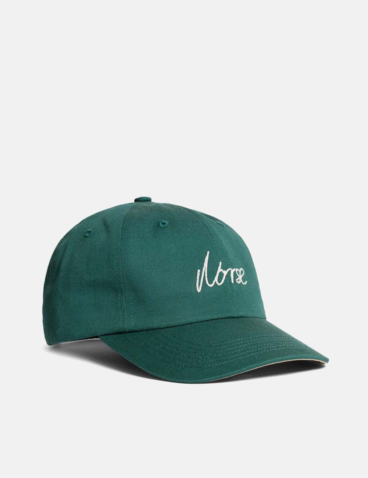 【NORSE PROJECTS】Chain Stitch Logo Twill Ball Cap/追跡可能 46202_08999f7fd4-n80-0123-0966