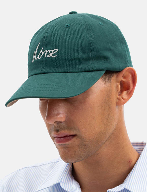 【NORSE PROJECTS】Chain Stitch Logo Twill Ball Cap/追跡可能 Chainstitch Logo Twill Cap