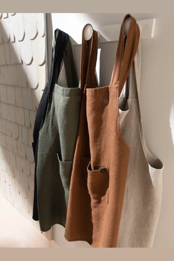 Harmony Kyoto Linen Apron - Cimarron
