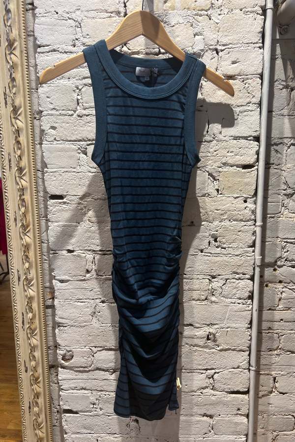 Michael Stars Demi Midi Dress - Pebble/Admiral | Garmentory