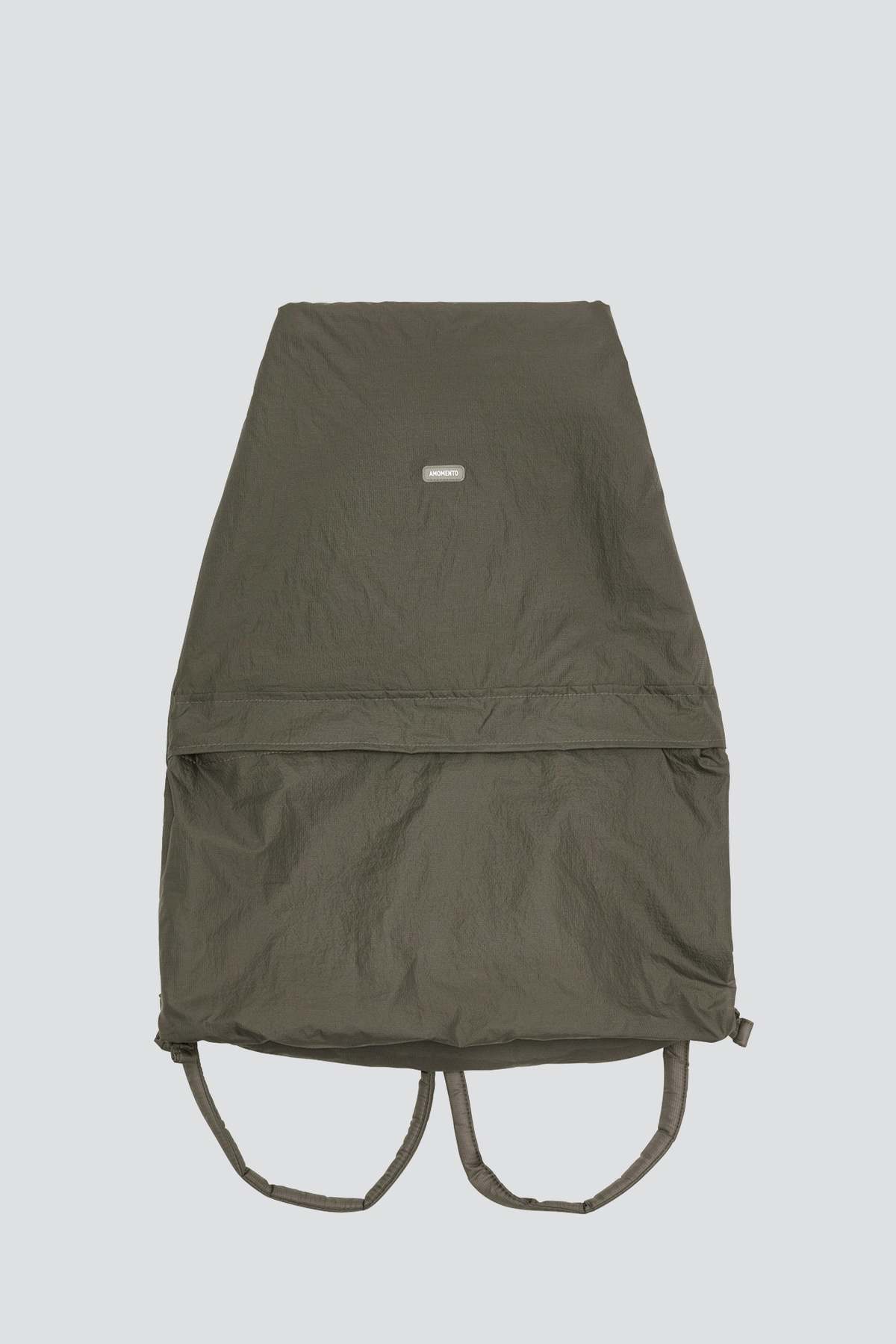 Amomento Popup Sheer Ripstop Drawstring Backpack - Brown | Garmentory