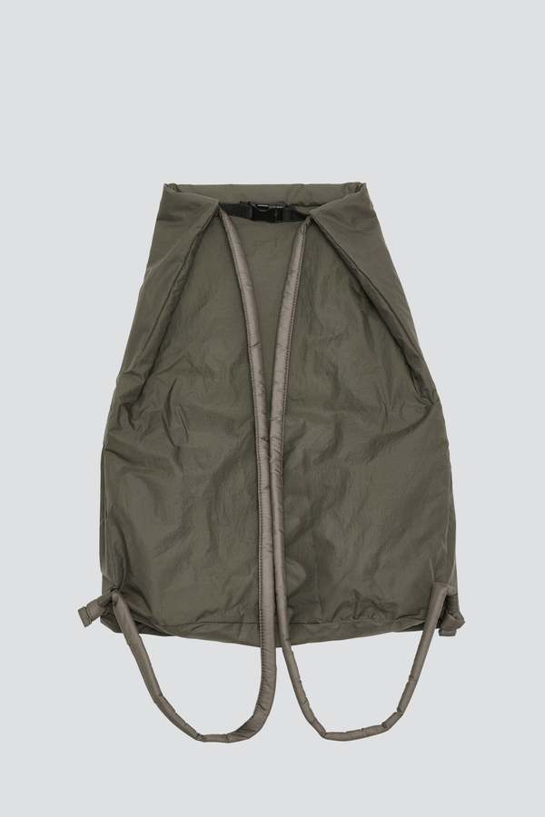 Amomento Popup Sheer Ripstop Drawstring Backpack - Brown | Garmentory