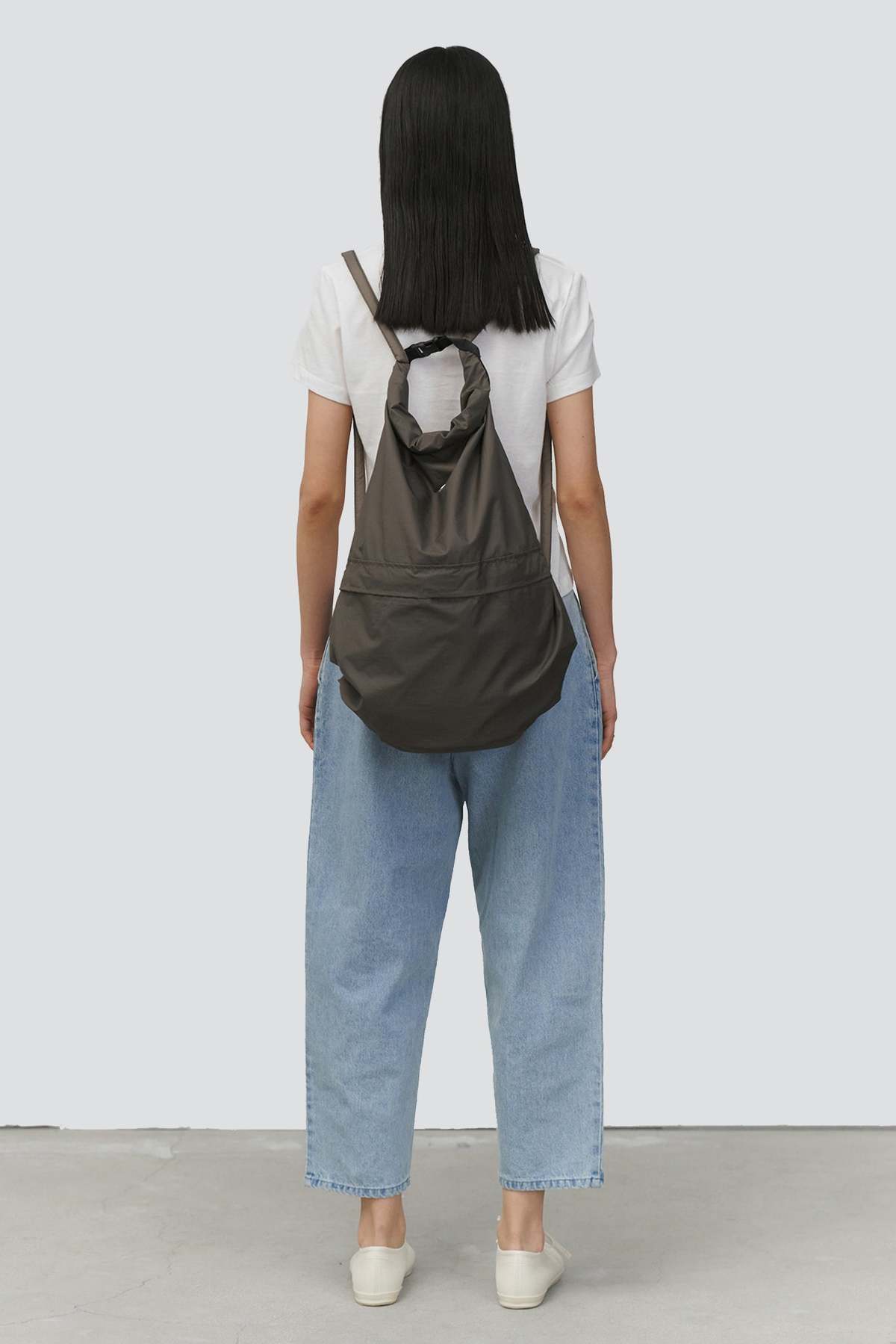 AMOMENTO SHEER RIPSTOP DRAWSTRING BACKPACK