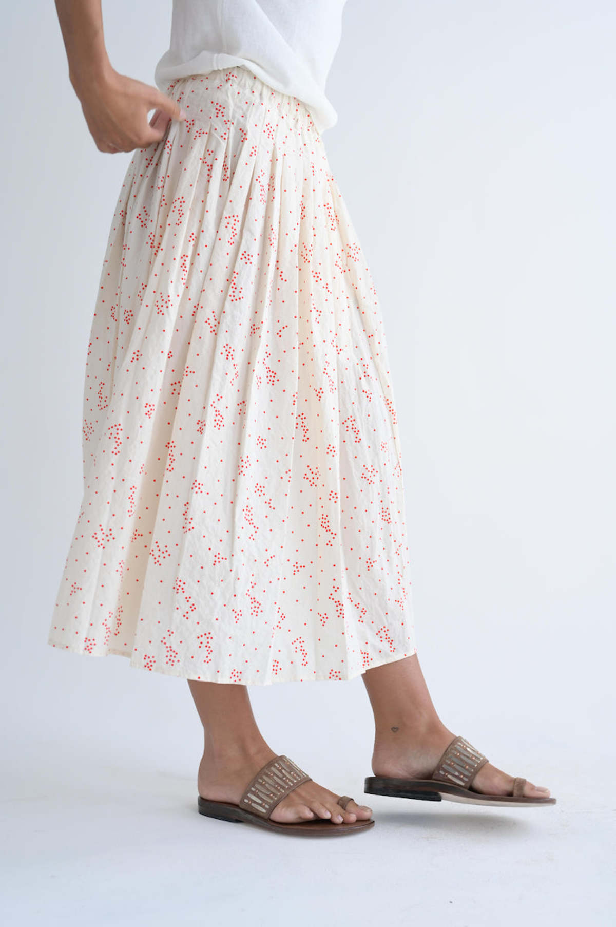 A Punto B Skirt - Poppy Dots - Image 2 of 5