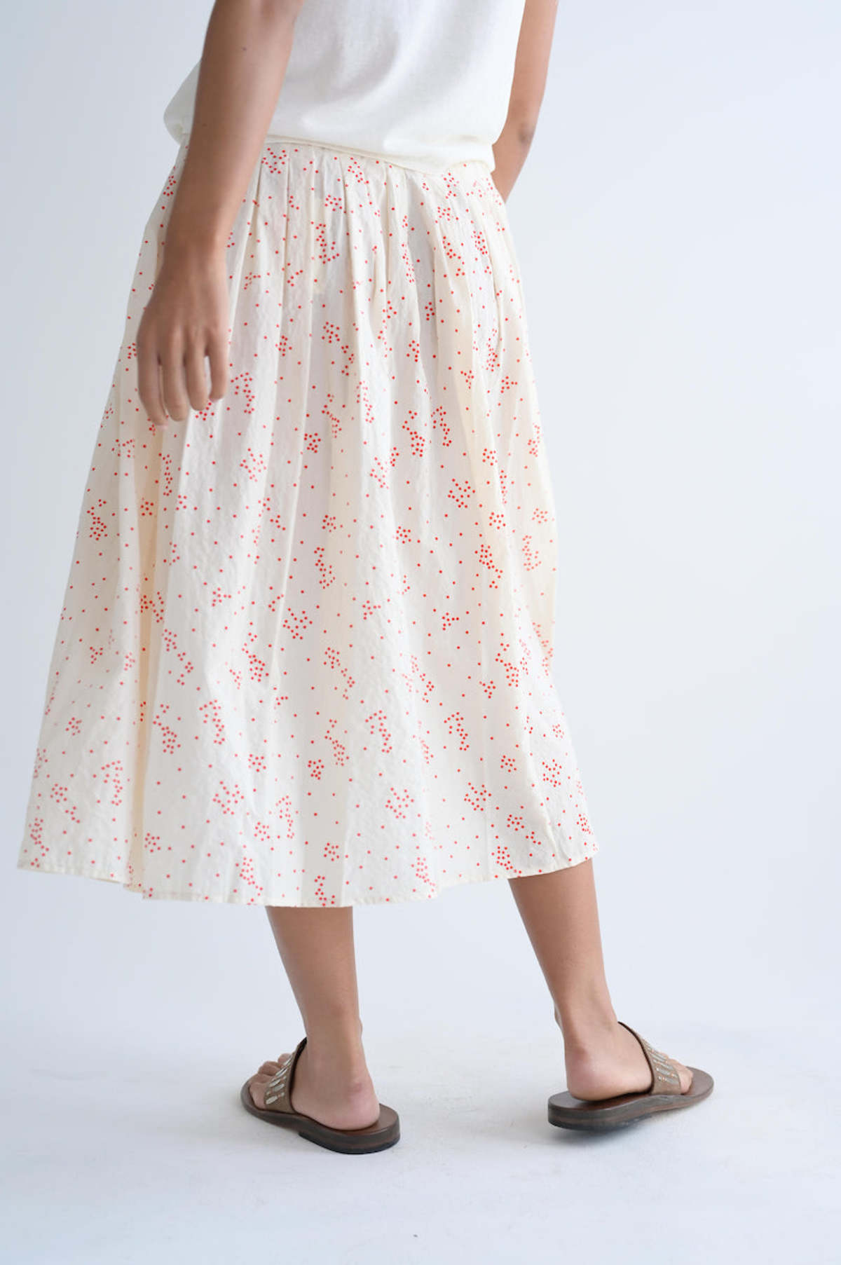 A Punto B Skirt - Poppy Dots - Image 3 of 5