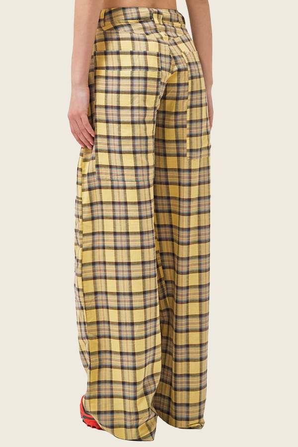 Collina Strada Lawn Pant - Mall Plaid
