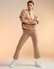 Cynthia Rowley  Bonded Cropped Flare Pant - Thumbnail 2
