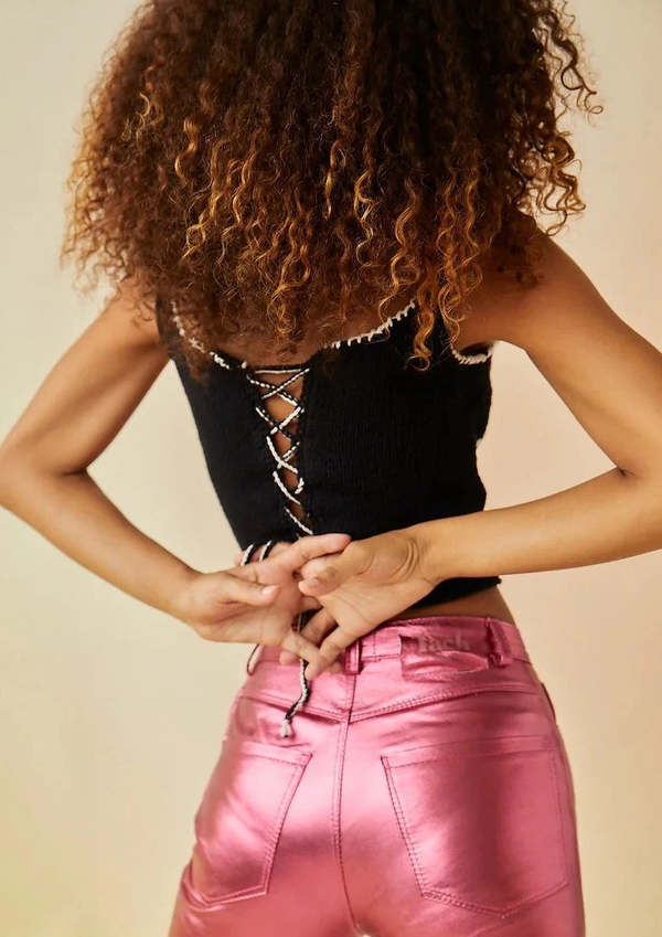 Tach Clothing Aida Knit Top Black Garmentory