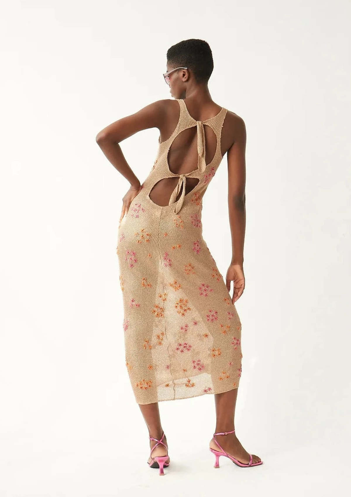 tach natalka hand embroidered dress Malaka main image 1