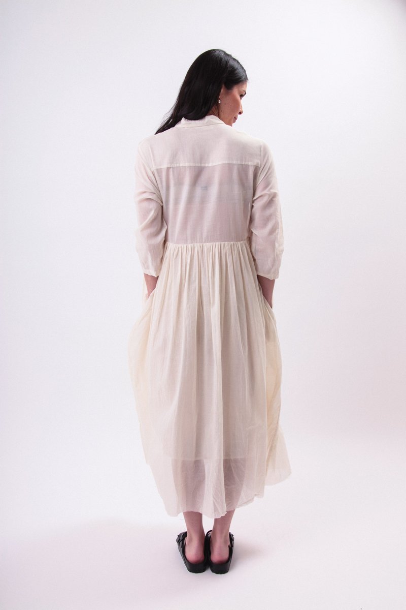 Elsa Esturgie Illumination Dress - Ecru | Garmentory