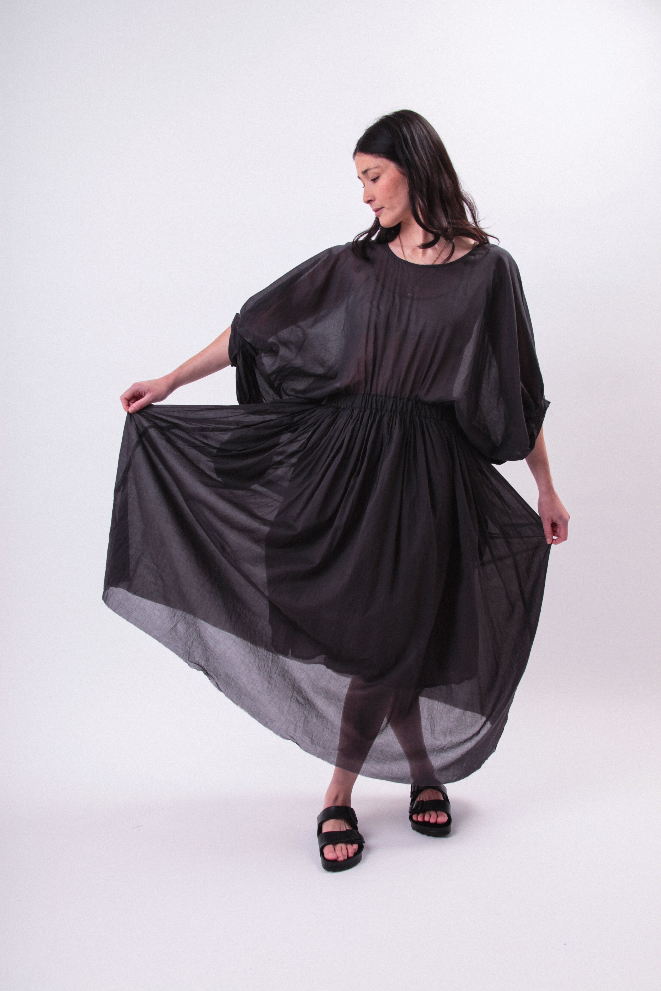 Elsa Esturgie Iceberg Dress Carbon Garmentory