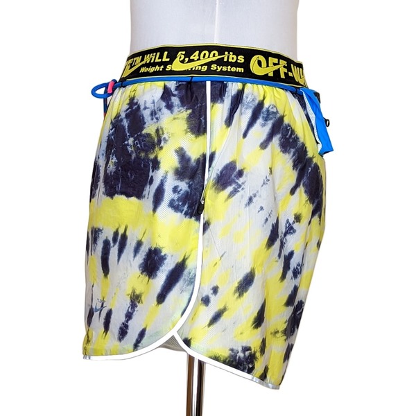 Nike off white hot sale tie dye shorts