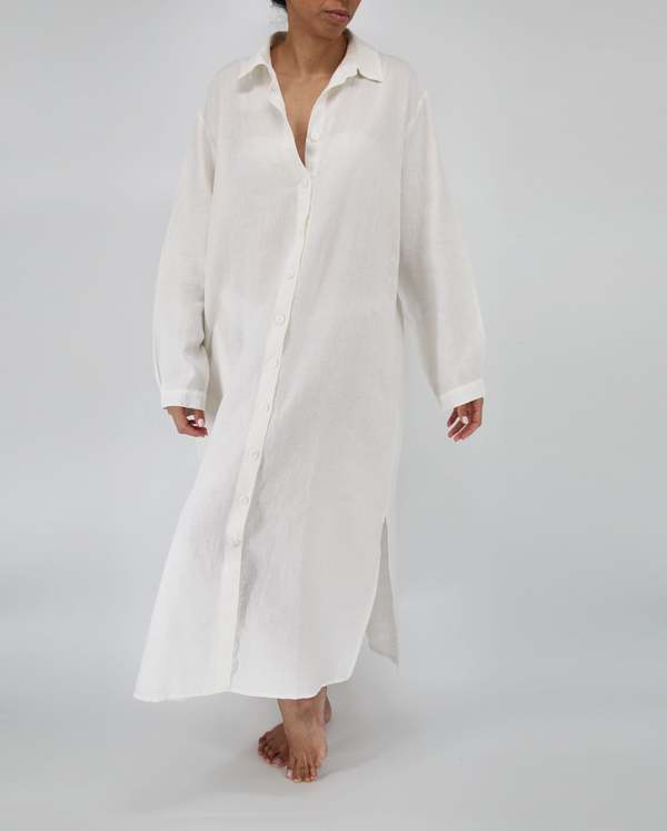 Sunday Morning Tala French Linen Maxi Dress | Garmentory