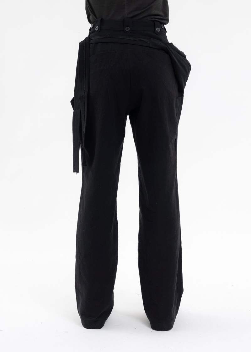 Hyein Seo Bag Pants - Black | Garmentory