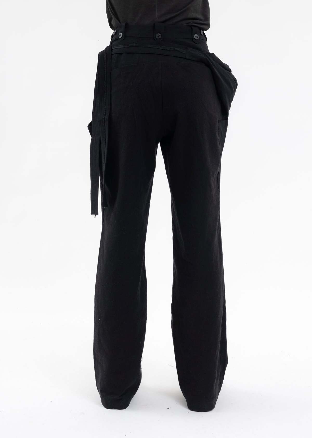 Hyein Seo Bag Pants - Black | Garmentory