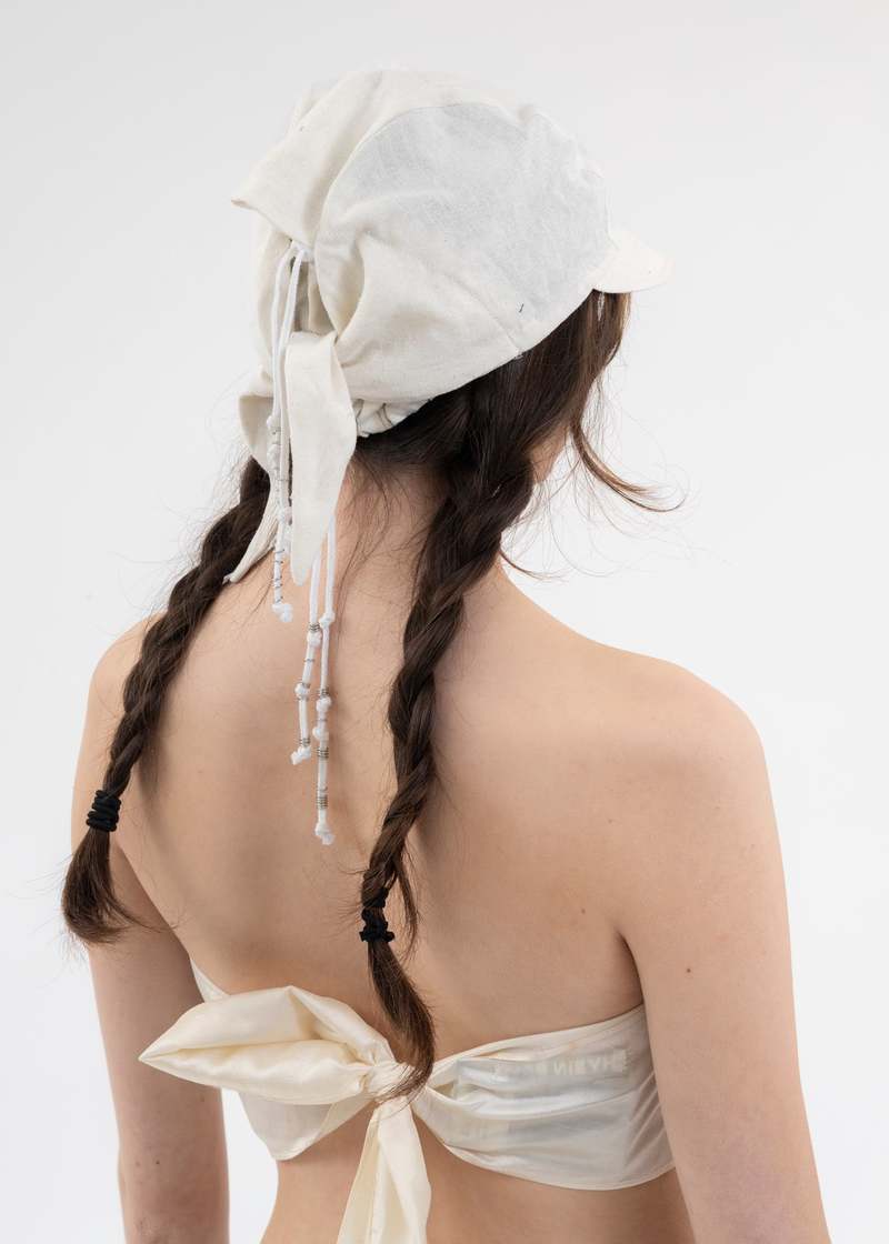 Hyein Seo Knot Cap - White | Garmentory
