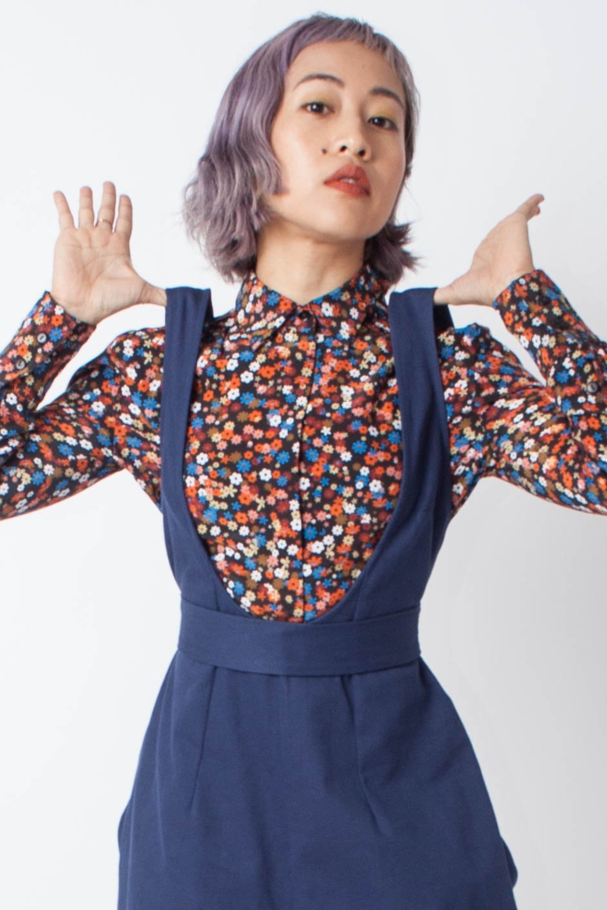 Samantha Pleet Envoy Overall - Midnight Blue - Image 3 of 7