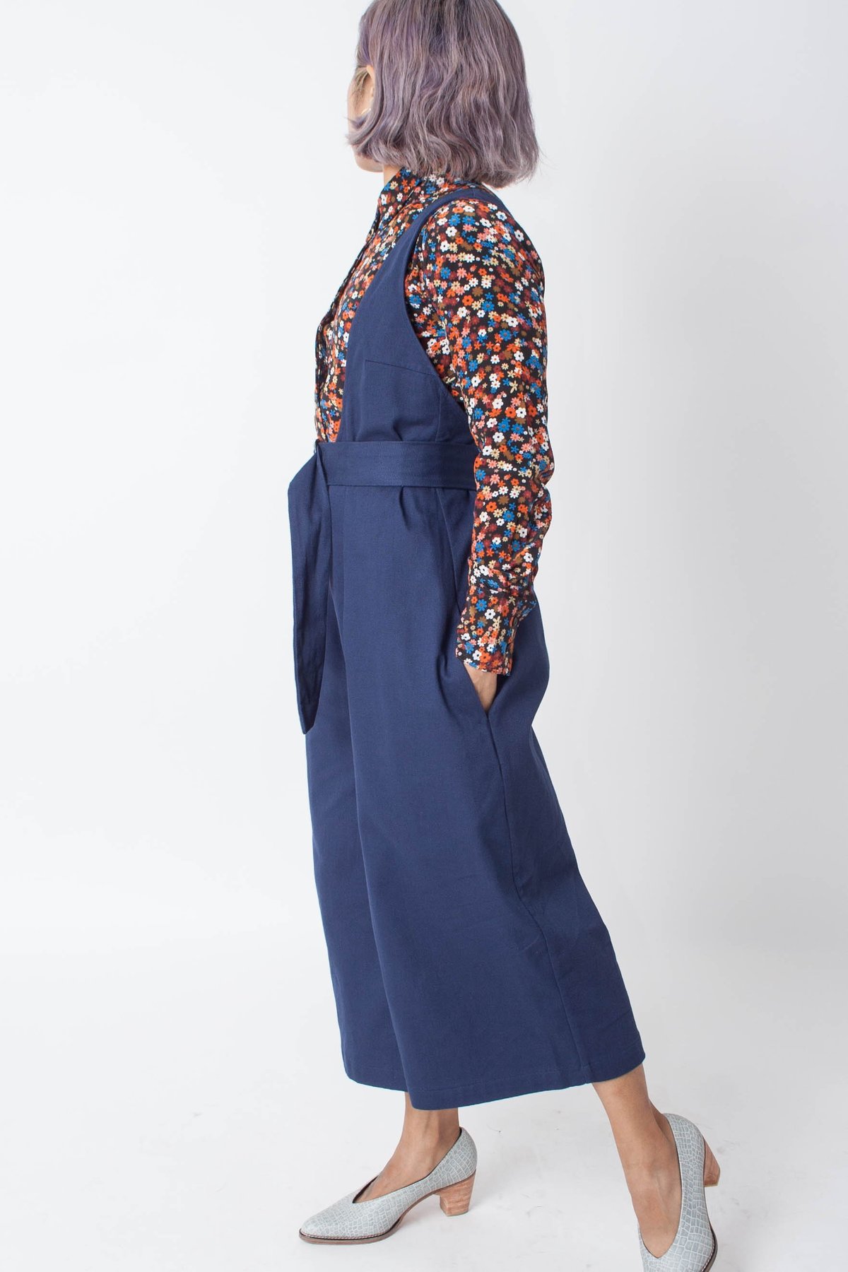 Samantha Pleet Envoy Overall - Midnight Blue - Image 5 of 7
