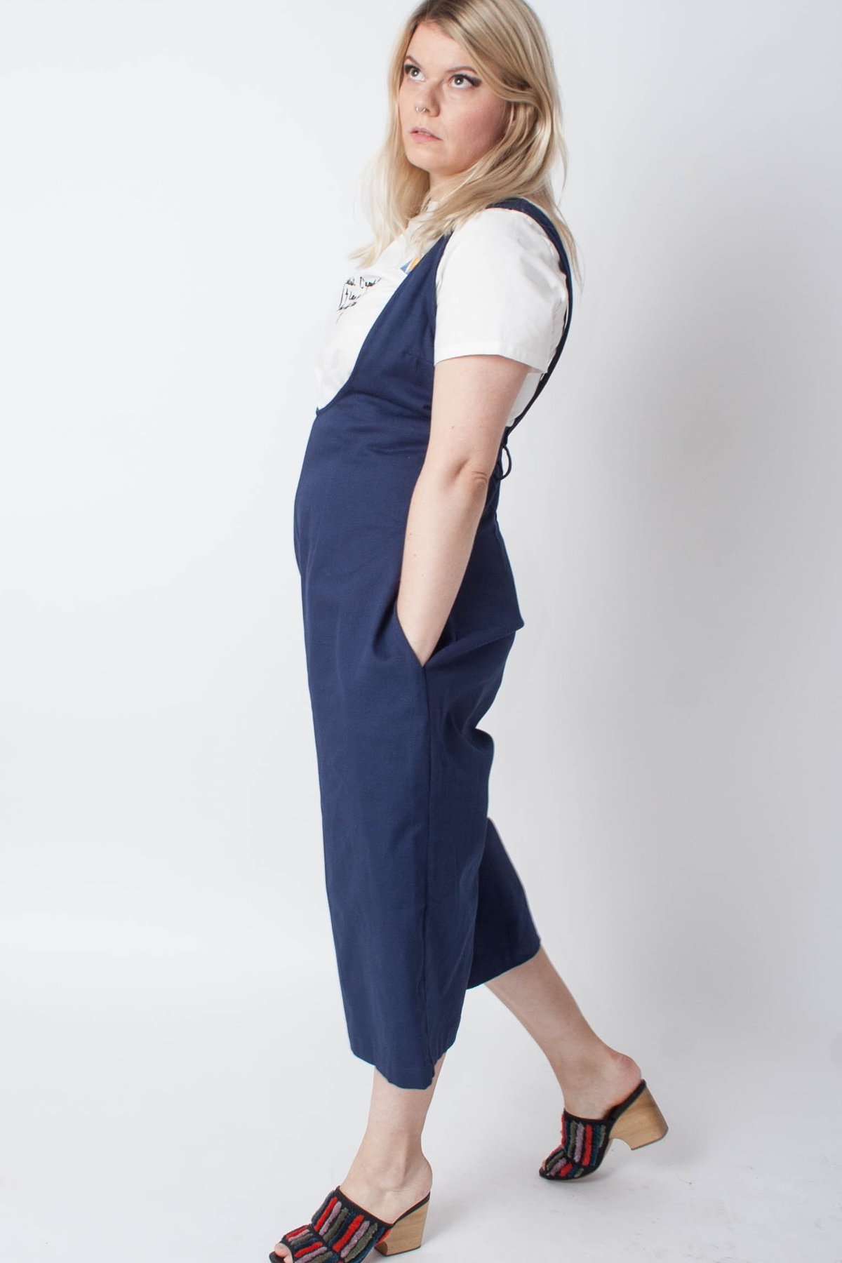 Samantha Pleet Envoy Overall - Midnight Blue - Image 6 of 7