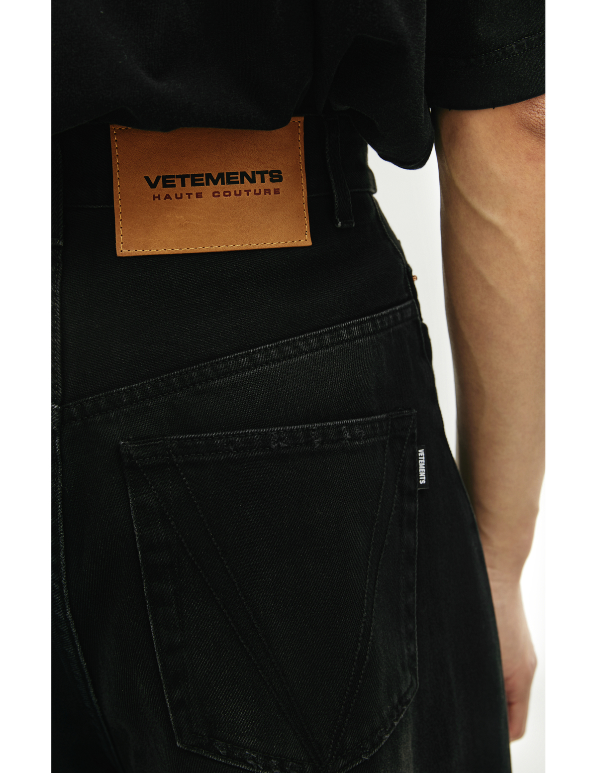 Vetements Baggy Jeans - Black | Garmentory