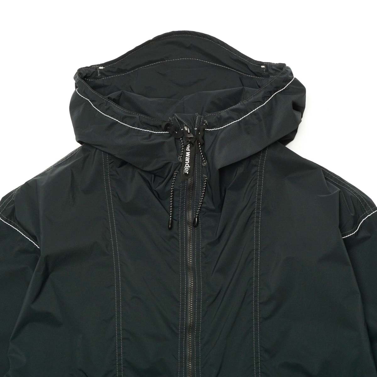 and wander PERTEX WIND JACKET - NAVY | Garmentory