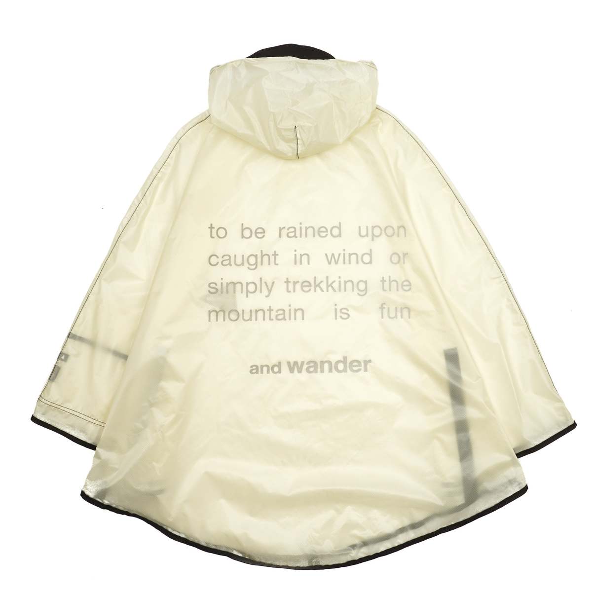 Royal Off White Poncho 14034
