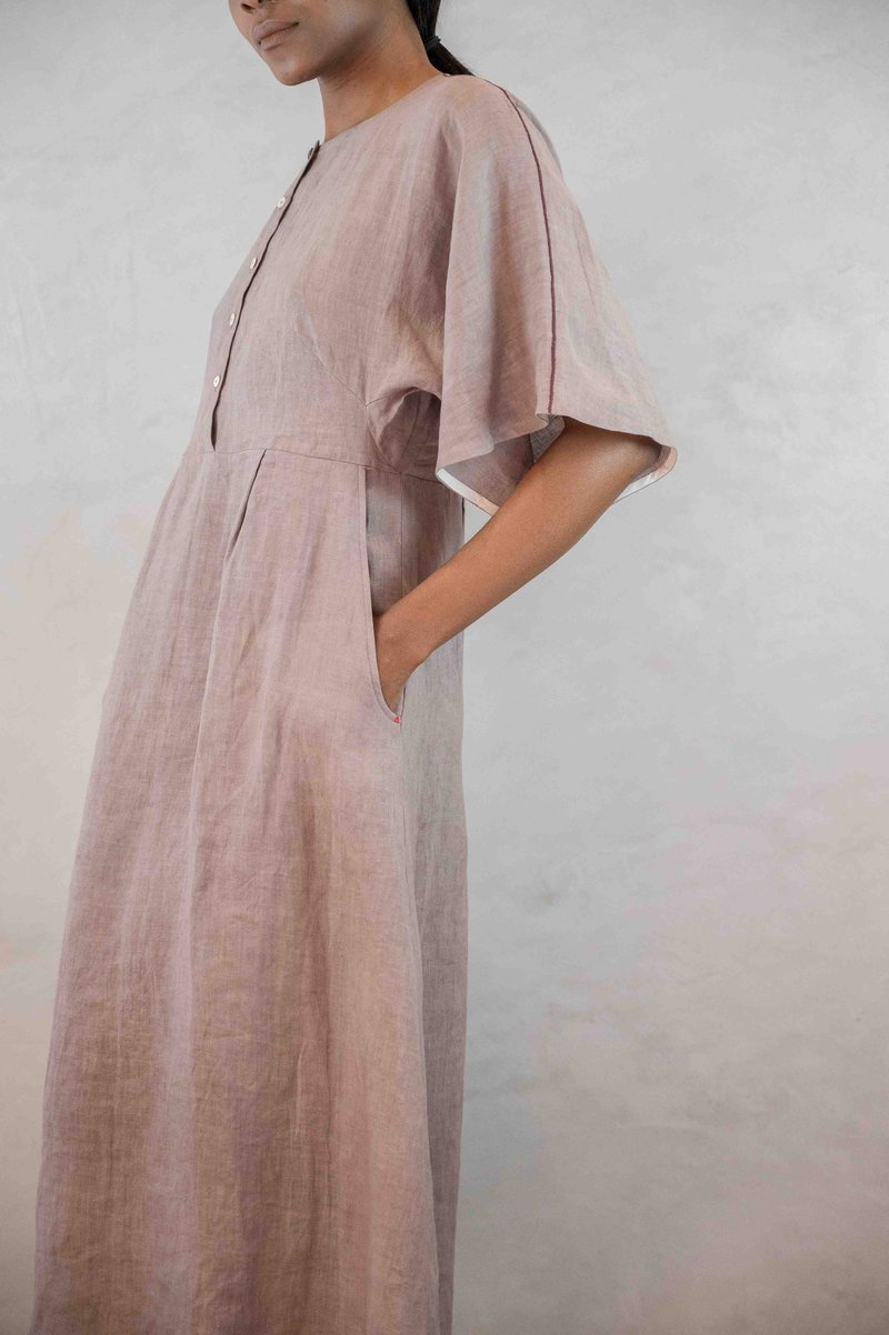 11.11 ELEVEN ELEVEN Labho Dress - Pinkish Grey