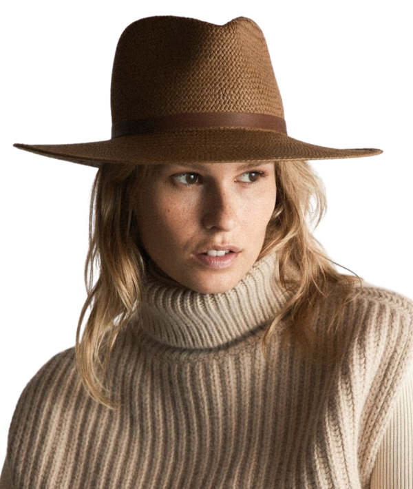 Janessa Leoné Sherman Hat Size S in Brown Janessa Leone Sherman Hat in Brown | REVOLVE main image 4