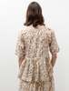Sara Lanzi Mina Top - Leopard Beige - Thumbnail 3