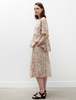 Sara Lanzi Quilted Skirt - Leopard Beige - Thumbnail 3