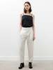 Sara Lanzi Round Leg Pants - Ivory - Thumbnail 1
