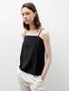 Sara Lanzi Strap Top - Black - Thumbnail 1