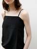 Sara Lanzi Strap Top - Black - Thumbnail 4