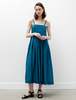 Sara Lanzi Ripstop Sundress - Turquoise - Thumbnail 1