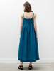 Sara Lanzi Ripstop Sundress - Turquoise - Thumbnail 4