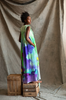 Psophia Sleeveless Long Dress - Psophia Print Lilac - Thumbnail 2