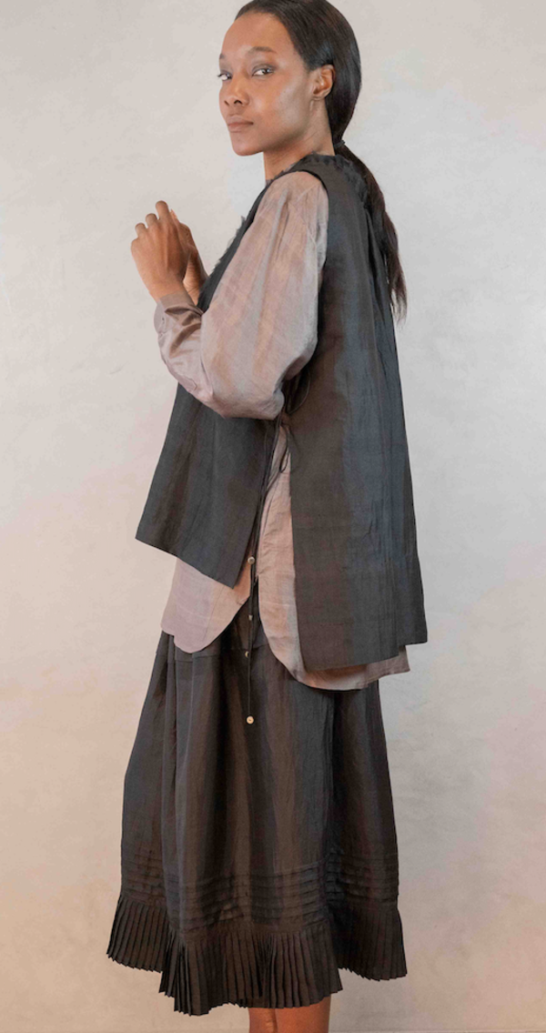 BUNON / Gather Tuck Skirt 新品未使用 BUNON（ブノン） | Gather Tuck Skirt | hapuna&Co.（ハプナ