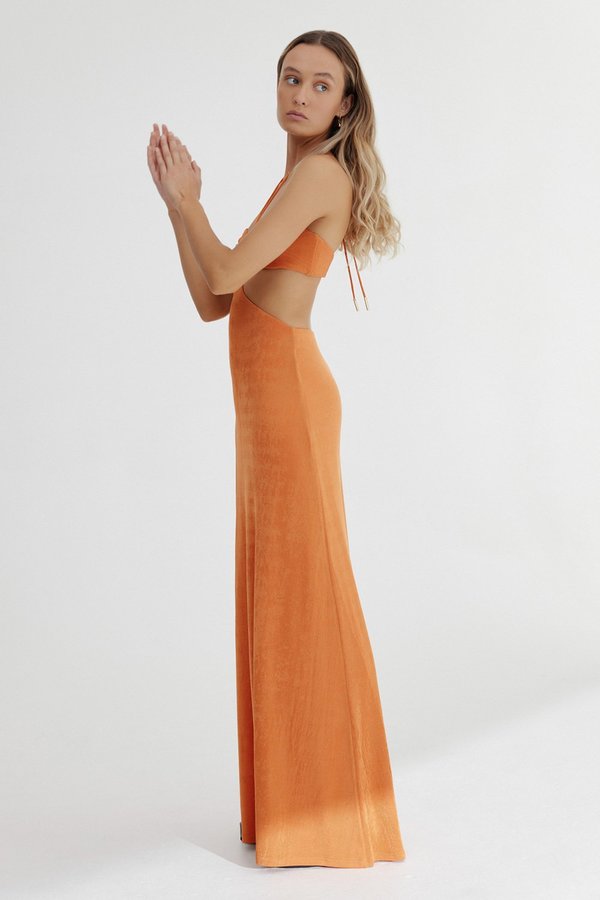 Significant Other Ivy Maxi Dress - Clay | Garmentory