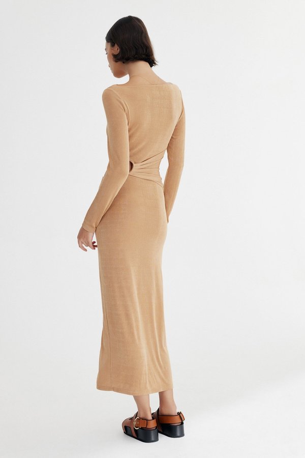 Significant Other Ivy Midi Dress - Sand | Garmentory