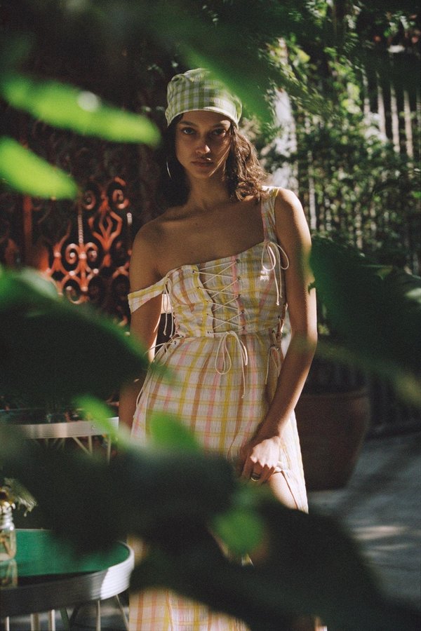 For Love & Lemons Rue Midi Dress