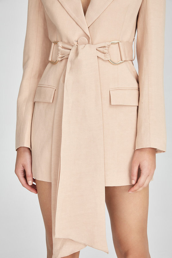missguided asymmetric blazer dress DANKA ASYM MAXI DRESS