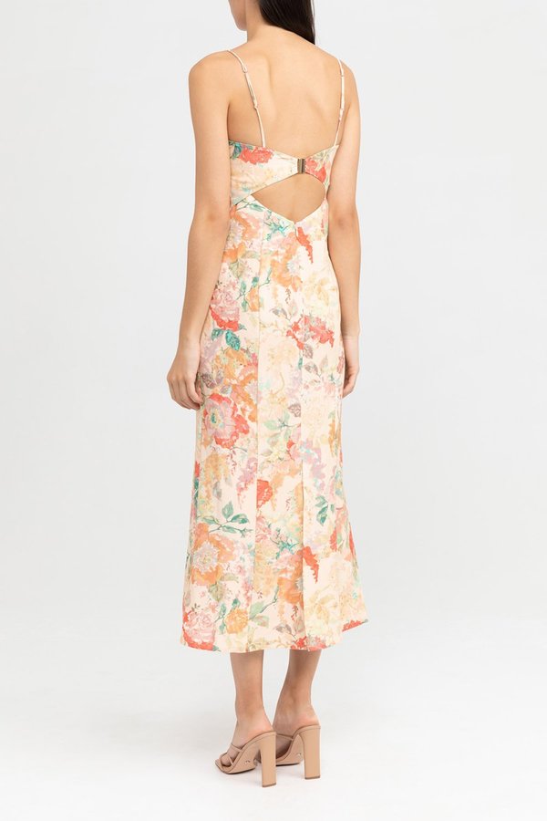 salvador midi dress SALVADOR TASSEL MIDI DRESS IN TIDAL BLUE | CULT MIA