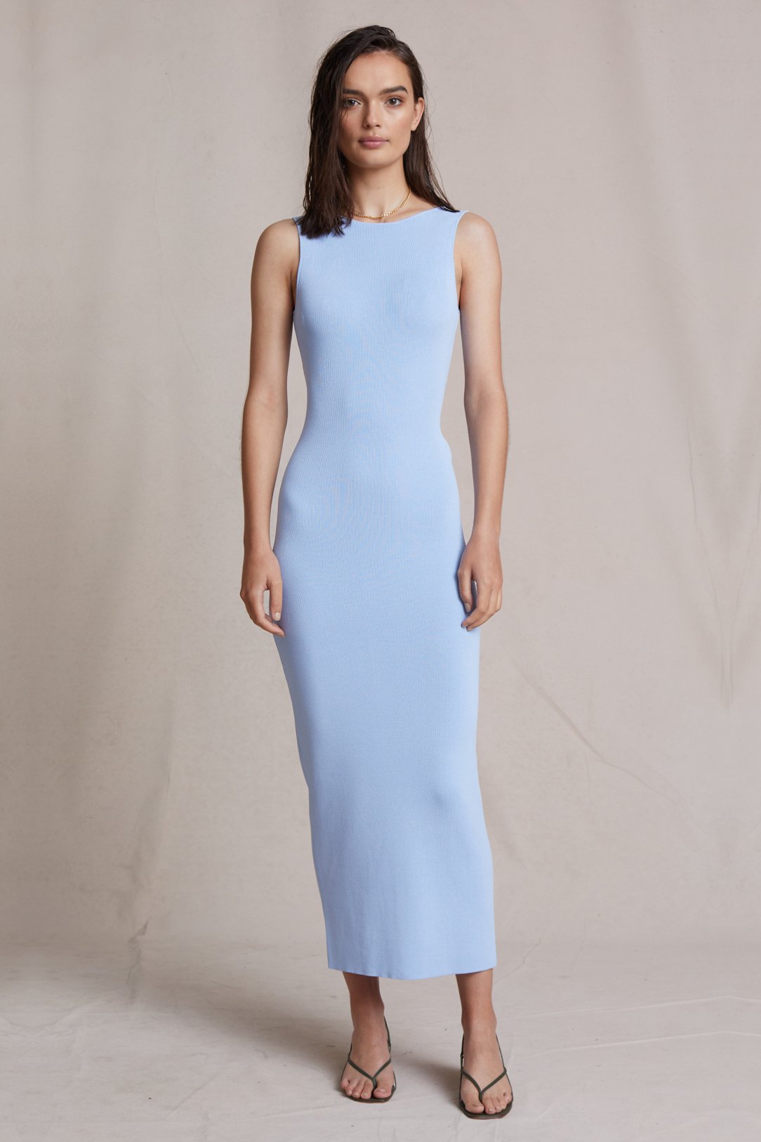 sky blue midi dress Milla Women's Ruffled Tulle Midi Dress main image 0