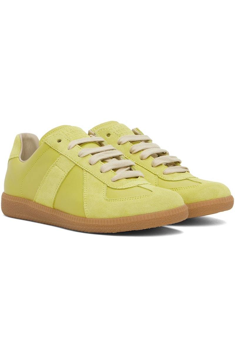Maison Margiela Replica Sneakers - Yellow | Garmentory